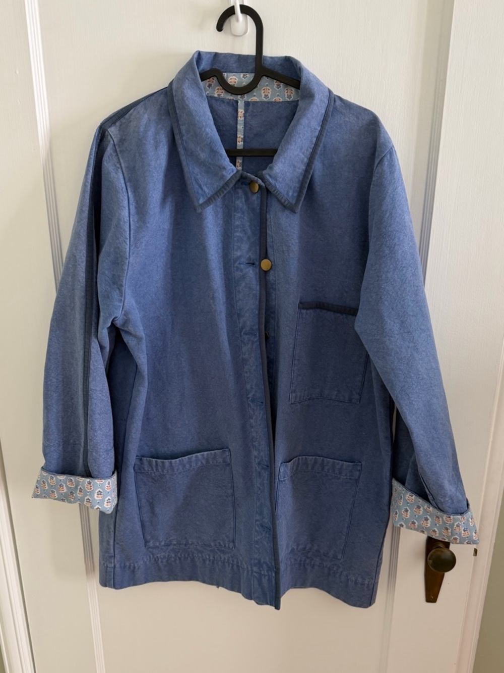 Block Shop Textiles Denim-Style Canyon Jacket with Patch Pockets
